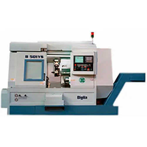 Tornio CNC Biglia 501SM con controtesta e utensili motorizzati